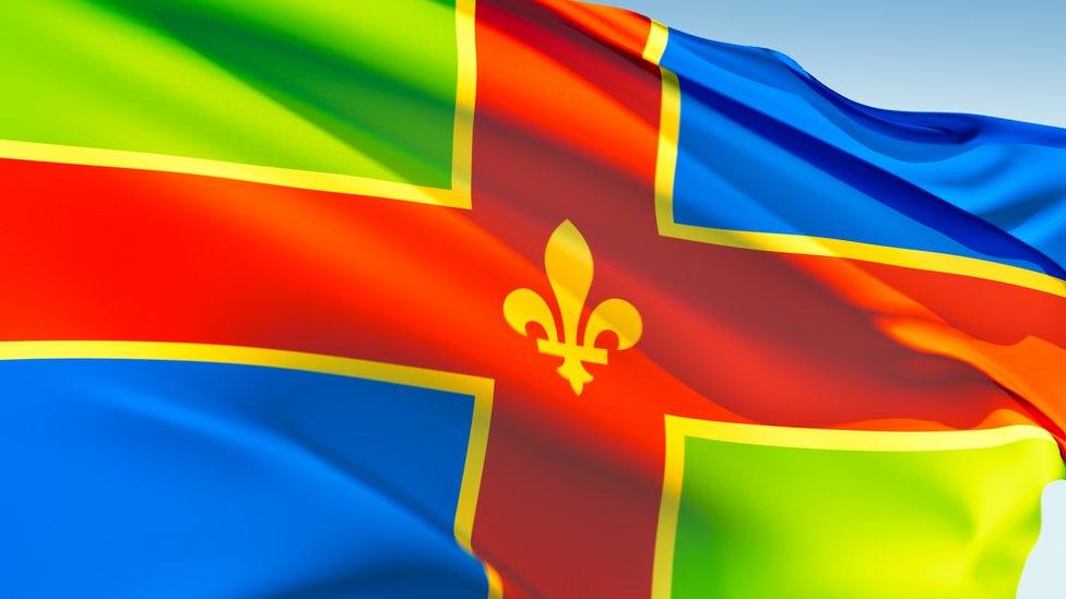 Lincolnshire flag