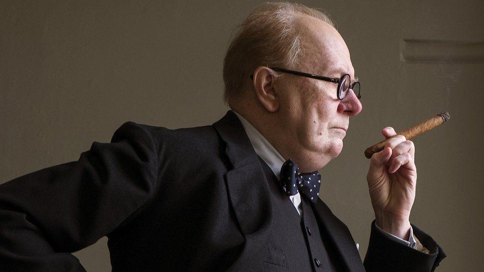 Gary Oldman as Churchill