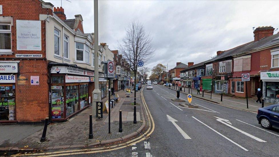 The corner of Melton Road and Shaftesbury Avenue