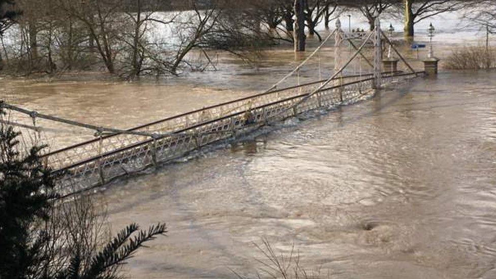 Victoria Bridge in Hereford