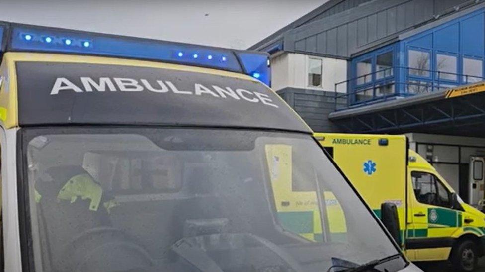 Isle of Wight NHS Trust ambulances