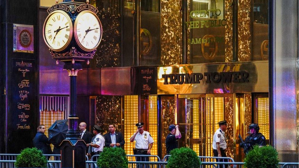 Trump Tower on 5th Avenue in New York City, U.S., July 27, 2018.