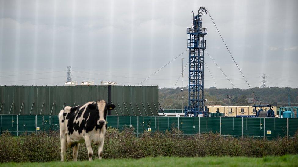 Fracking site near Little Plumpton