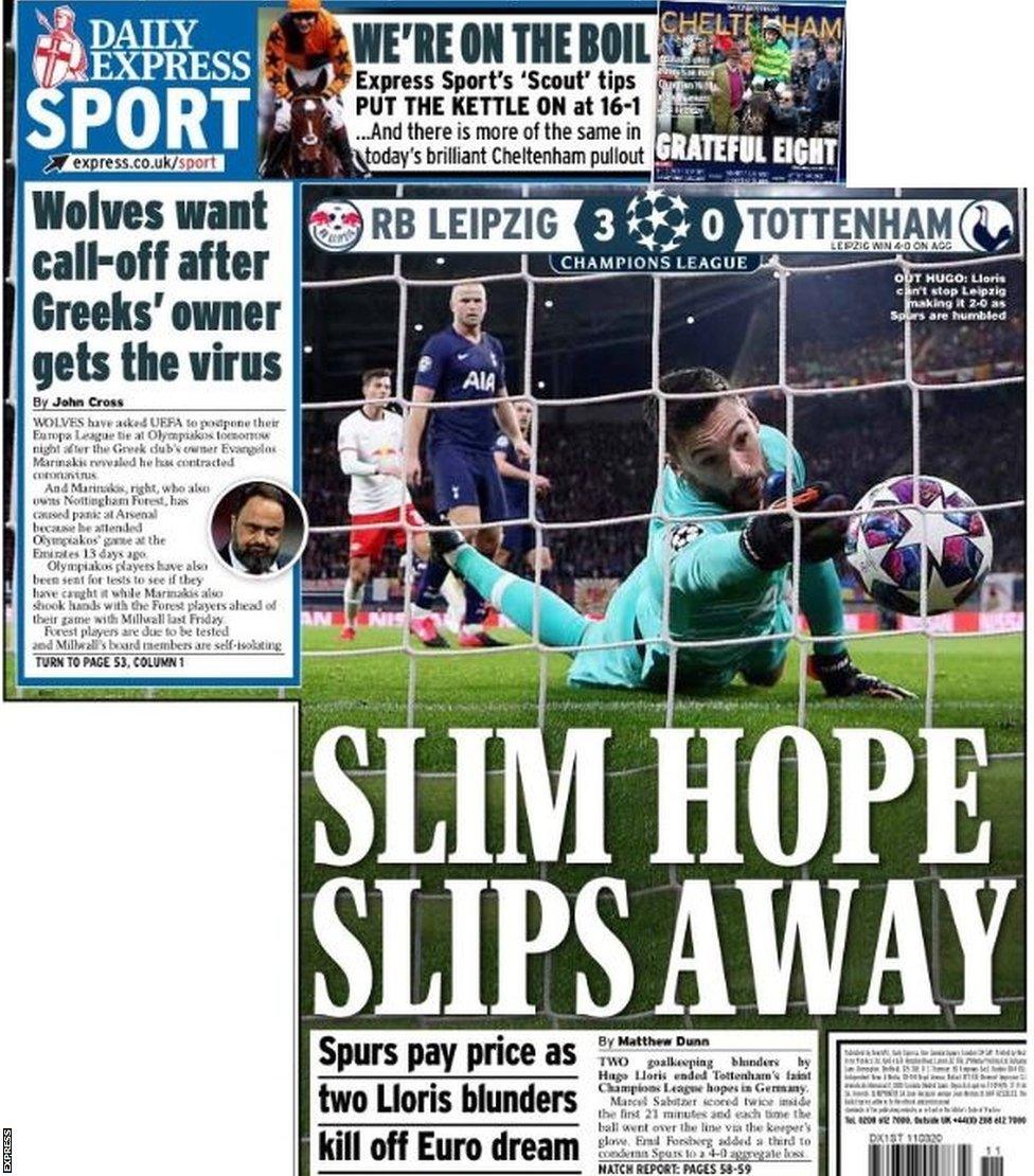 Express back page