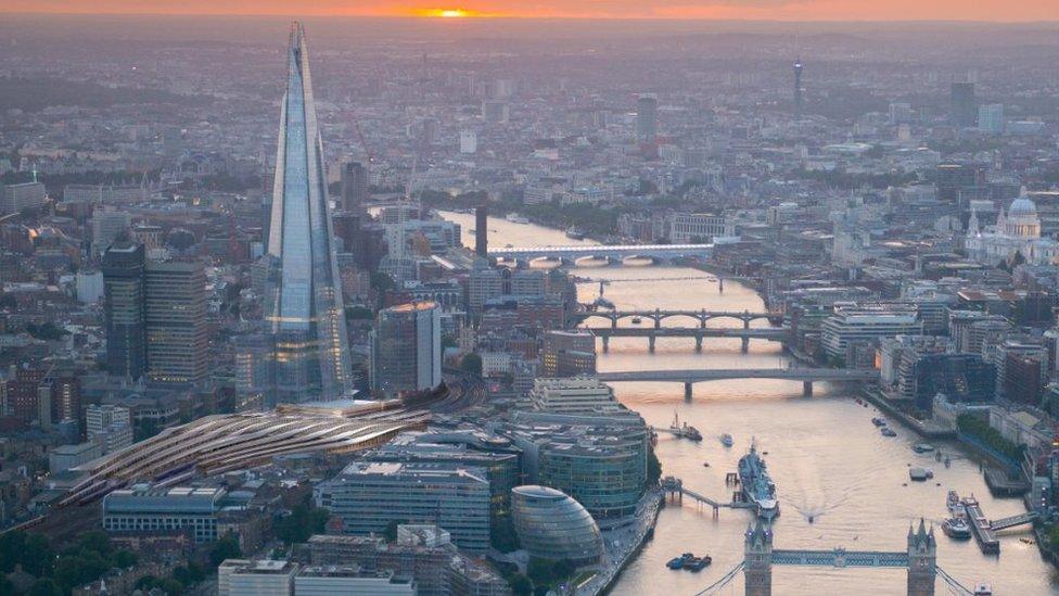 London skyline