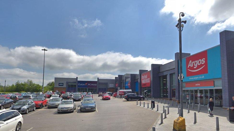 Peel Retail Park in Barnsley