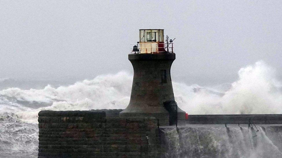 South Shields Lighthouse without its dome