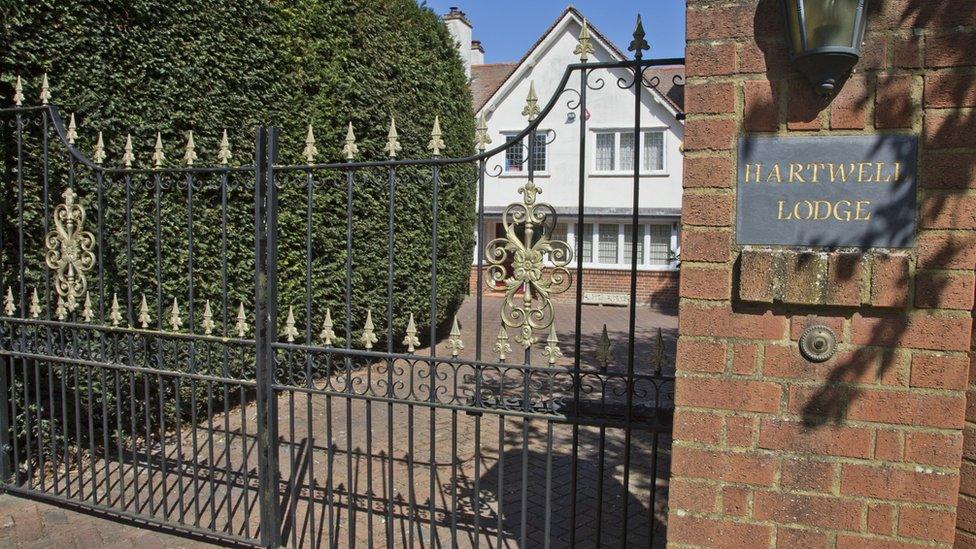 Helen Bailey and Ian Stewart's home in Royston, Hertfordshire