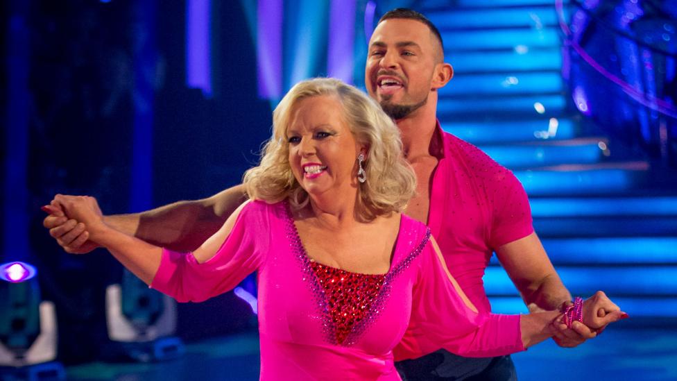 Robin Windsor and Deborah Meaden on Strictly Come Dancing