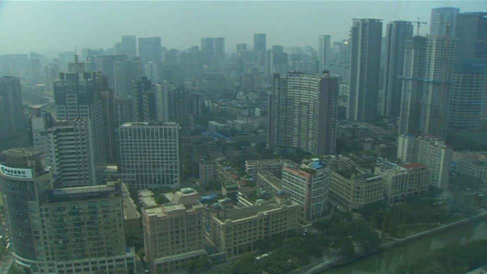 Chengdu skyline