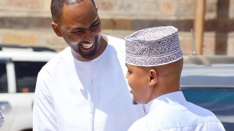 Abdalla Dahir (L) and Feisal Ahmed (R)