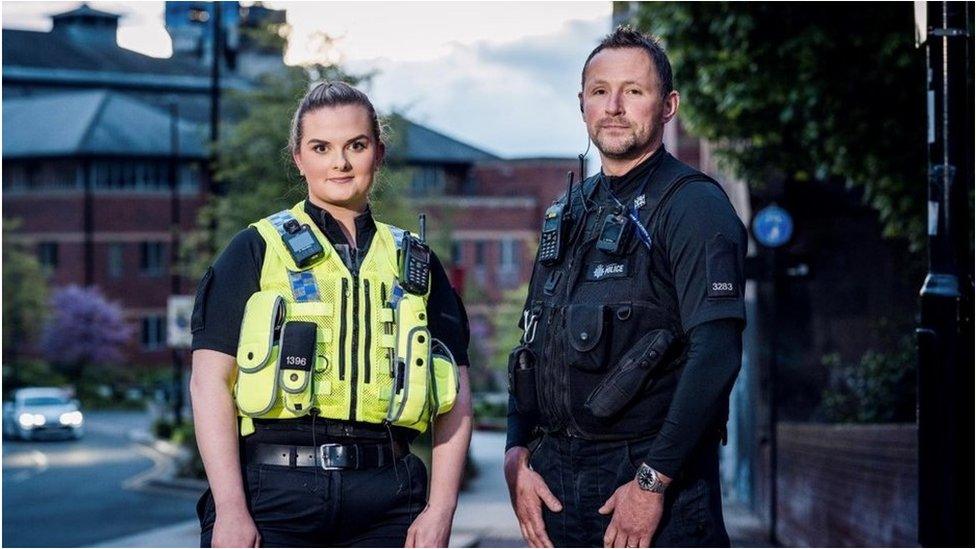 PCs Toby Brown and Harriet Murray