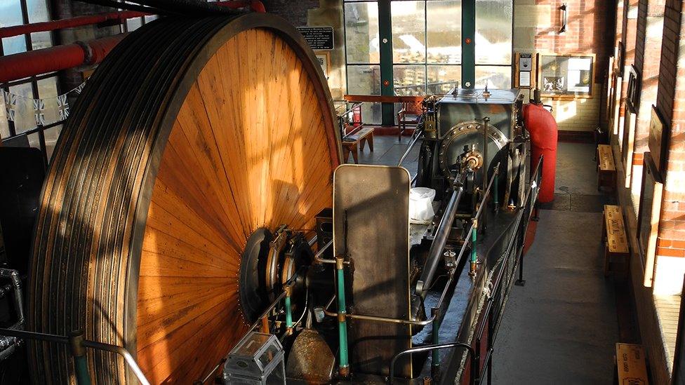 The Roberts engine at Bancroft Mill