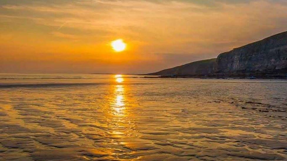 Anthony Matthews captured this beautiful image at Southerndown in the Vale of Glamorgan