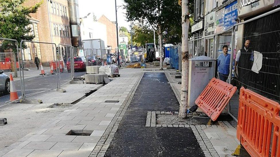 Cycle path Norwich