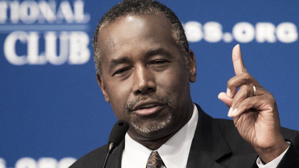 Questions over Ben Carson's West Point story BBC News
