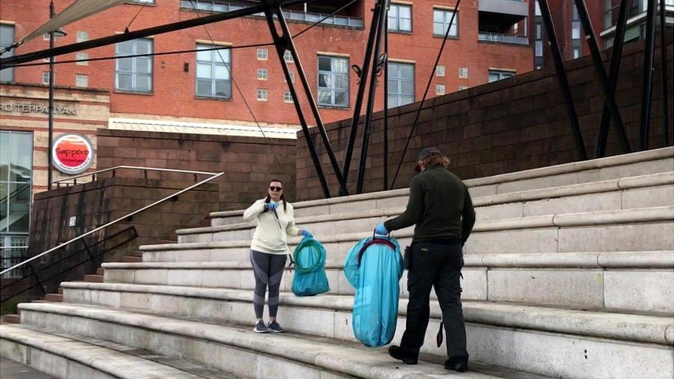 Castlefield clean up