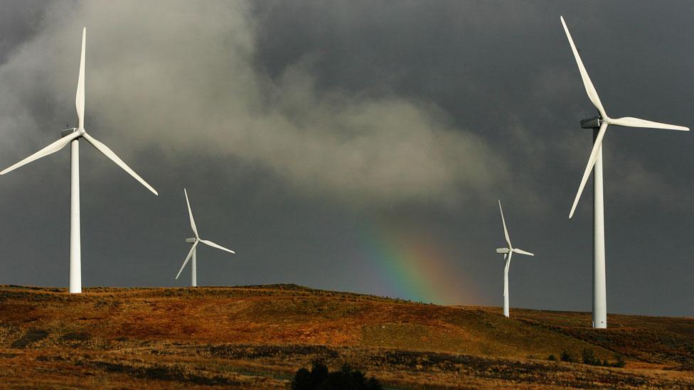 Llangurig wind turbines