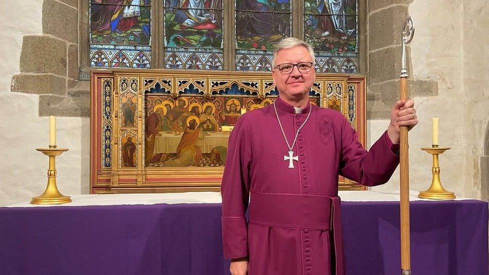 Rt Revd Stephen Lake, the Bishop of Salisbury