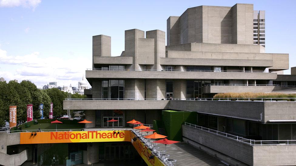 Exterior of the National Theatre