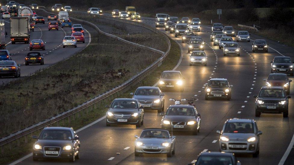 Motorway traffic