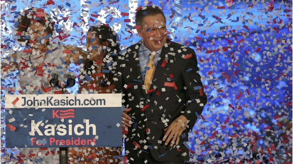 John Kasich in Berea, Ohio