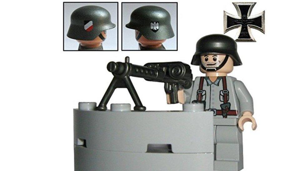 Toy Wehrmacht soldier (screenshot from Amazon website)