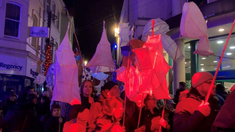 Lantern parade