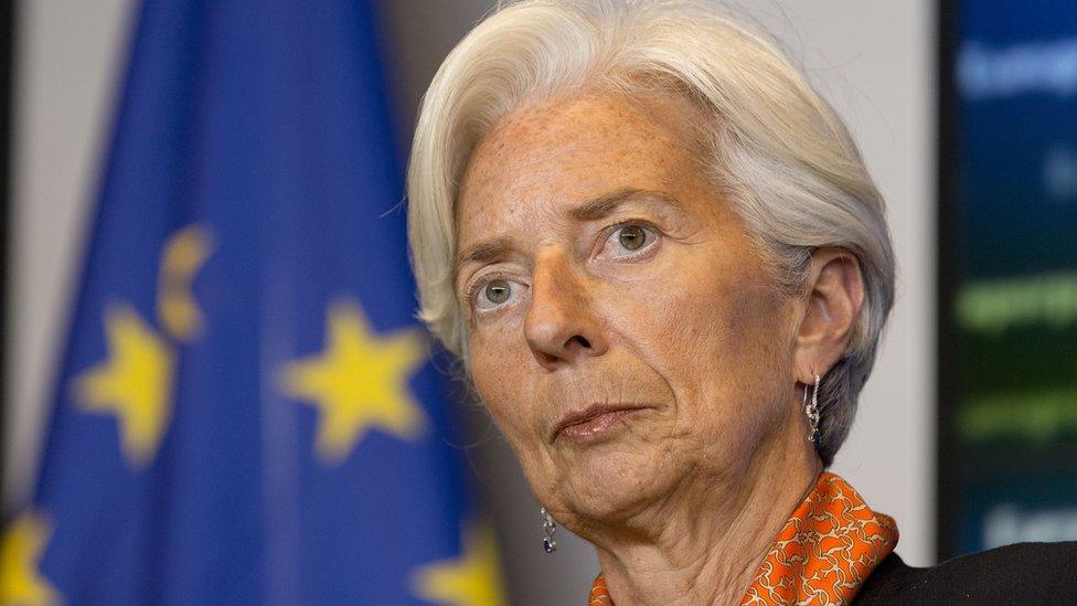 Christine Lagarde, IMF