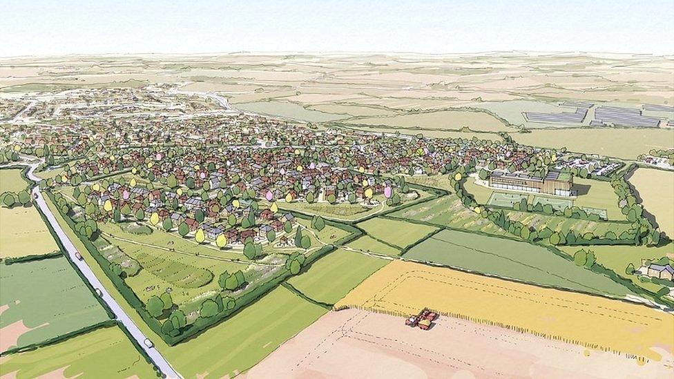 Development near Royal Wotton Bassett
