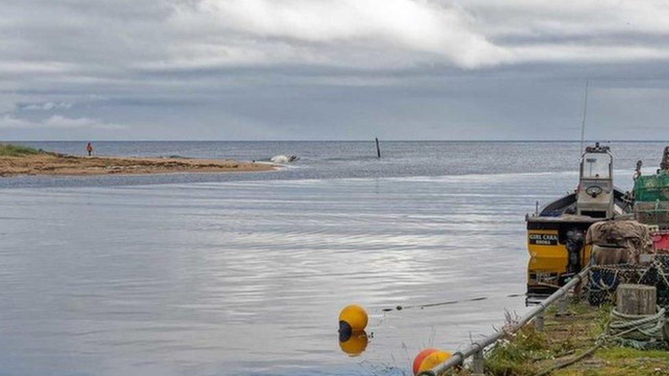 Brora harbour