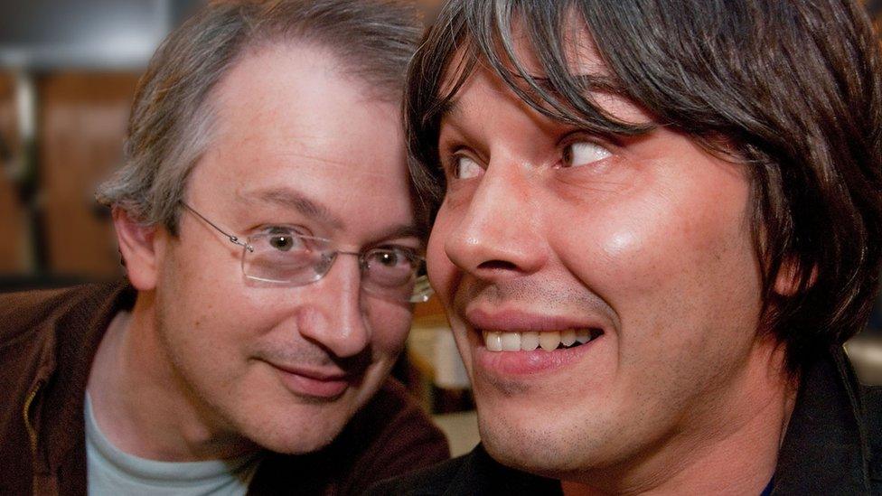 Robin Ince and Prof Brian Cox