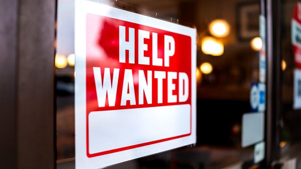 Help wanted sign