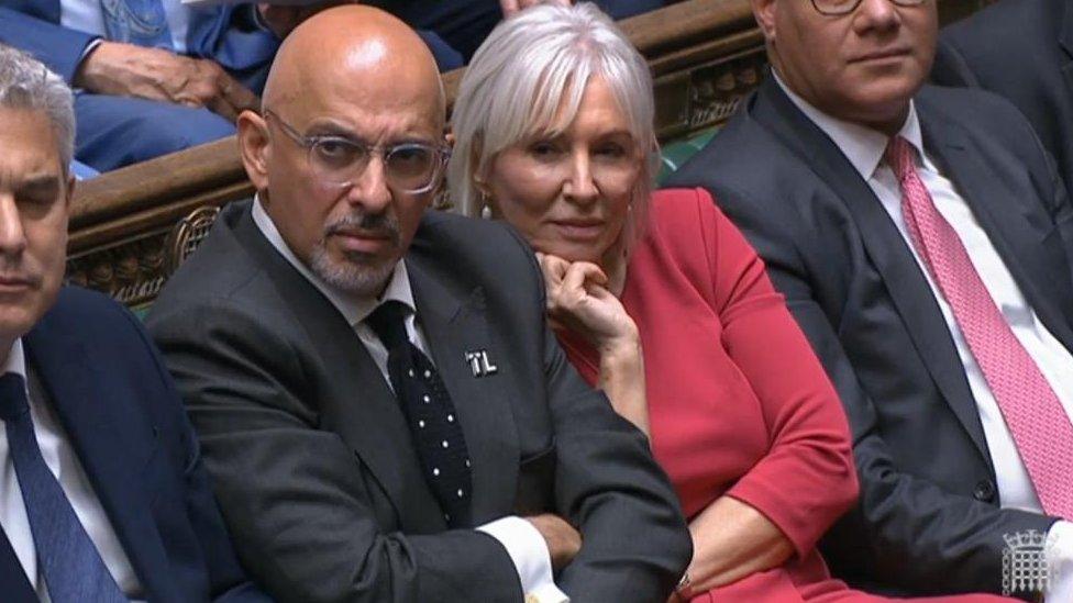 Nadine Dorries in the House of Commons