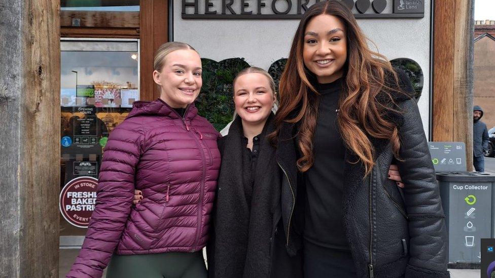 Morgan Miles, Helen Massey and founder Lillian Istance (Left to right)