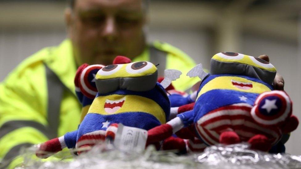 Cuddly toys seized