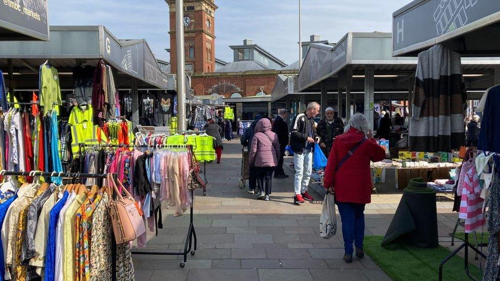 Market Square in Ashton-under-Lyne