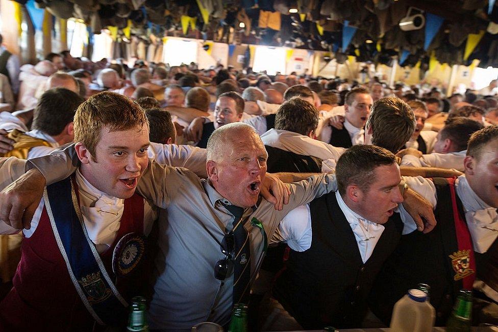 Hawick Common Riding Hut