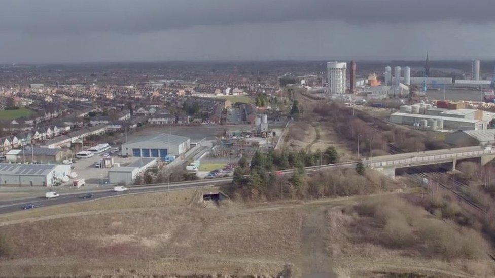 Industrial site in Goole