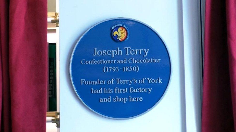 Joseph Terry plaque