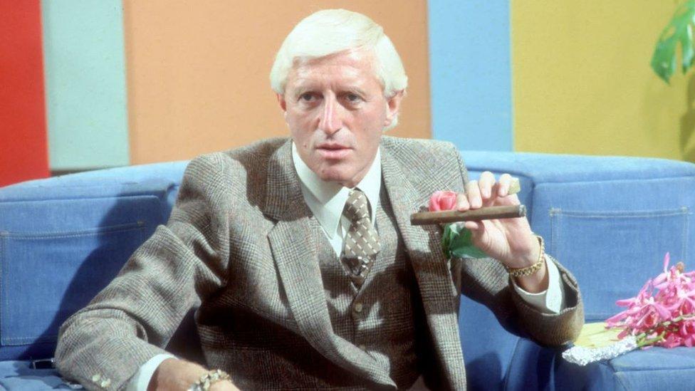 A file photo of Jimmy Savile