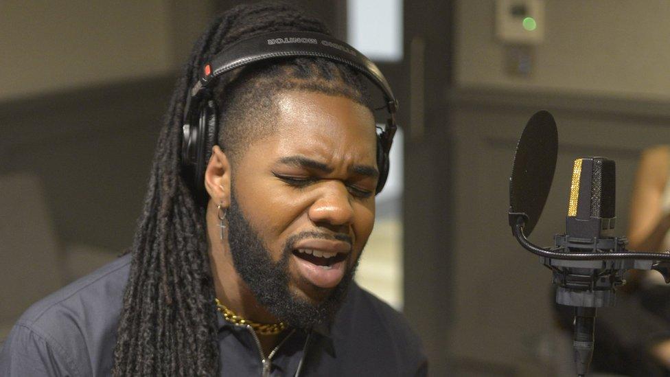 MNEK recording with new LGBT artists