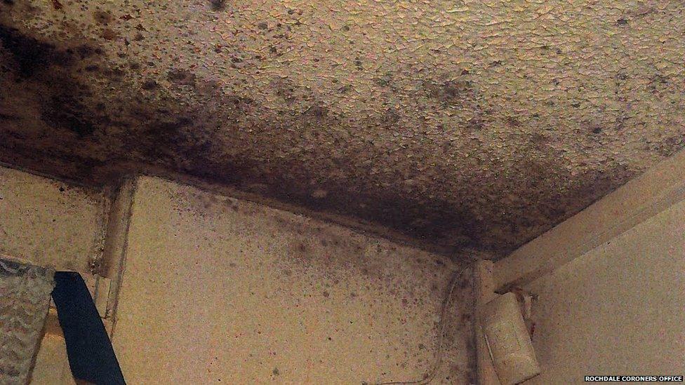 Mould in Awaab Ishak's home