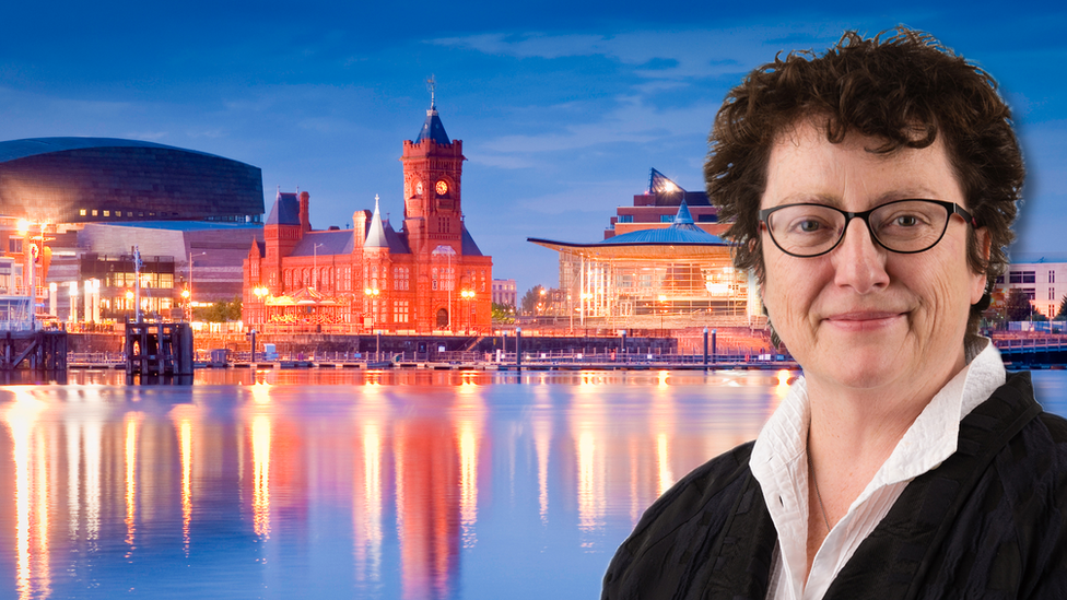 Elin Jones and Cardiff Bay