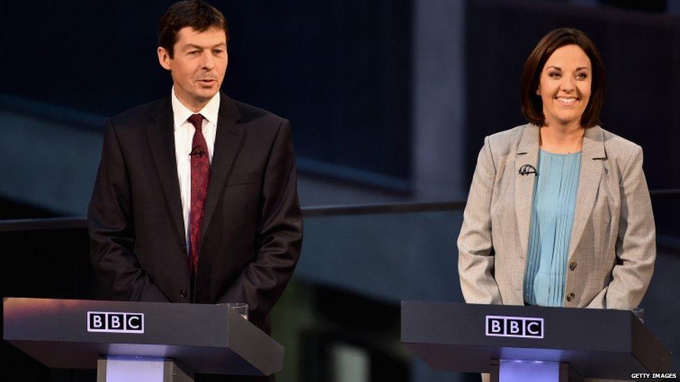 Ken Macintosh and Kezia Dugdale are contesting the leadership of the Scottish Labour Party