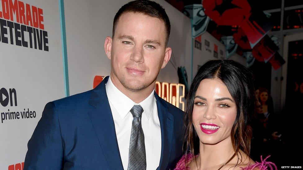 Channing Tatum and Jenna Dewan