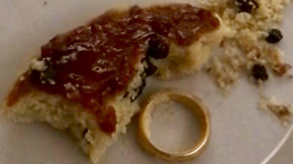 The ring and the Welsh cake