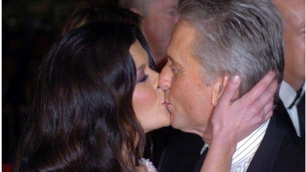 Michael Douglas and Catherine Zeta Jones