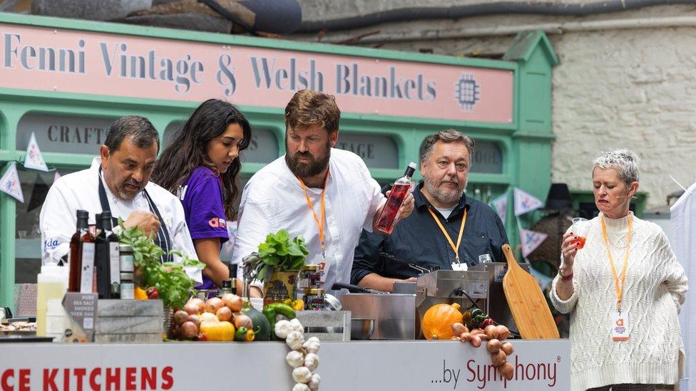 Cyrus Todiwala, Freddy Bird, Pete Brown, Kate Hawkings