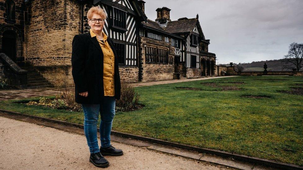 Sally Wainwright at Shibden Hall